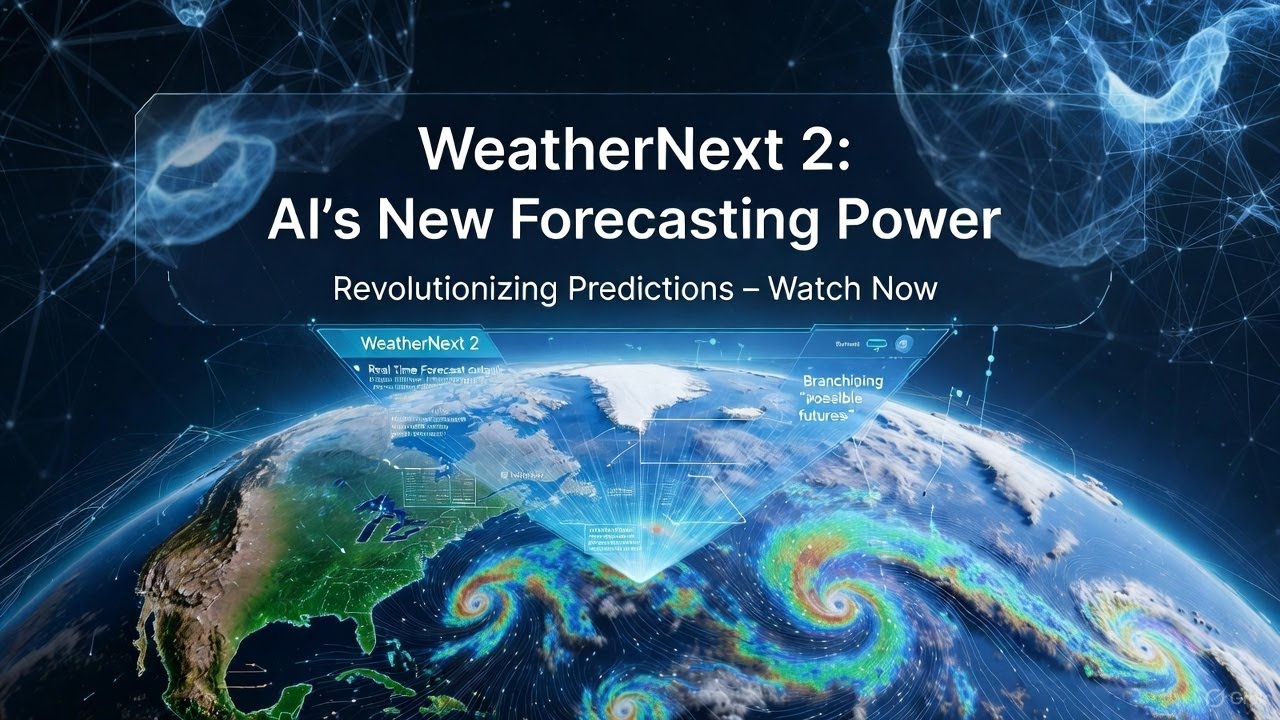 WeatherNext 2: Revolutionizing Weather Forecasting with AI - YouTube