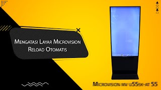 Cara Mengatasi Layar Microvision  mv u55sk-at 55 Reload Otomatis screenshot 1