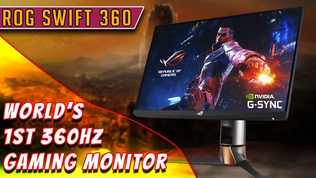 ROG SWIFT 360Hz PG259QN  Gaming monitors｜ROG - Republic of Gamers｜ROG  Brasil