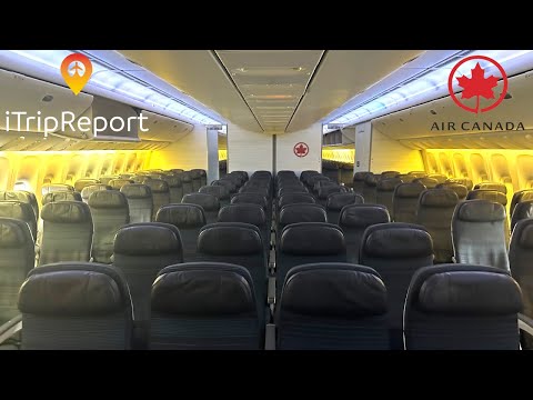 Air Canada 777-300ER Economy Class Trip Report - YouTube