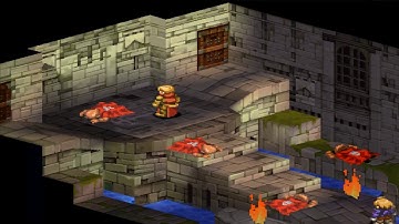 Final Fantasy Tactics - Riovanes Castle vs Wiegraf [Defeat]