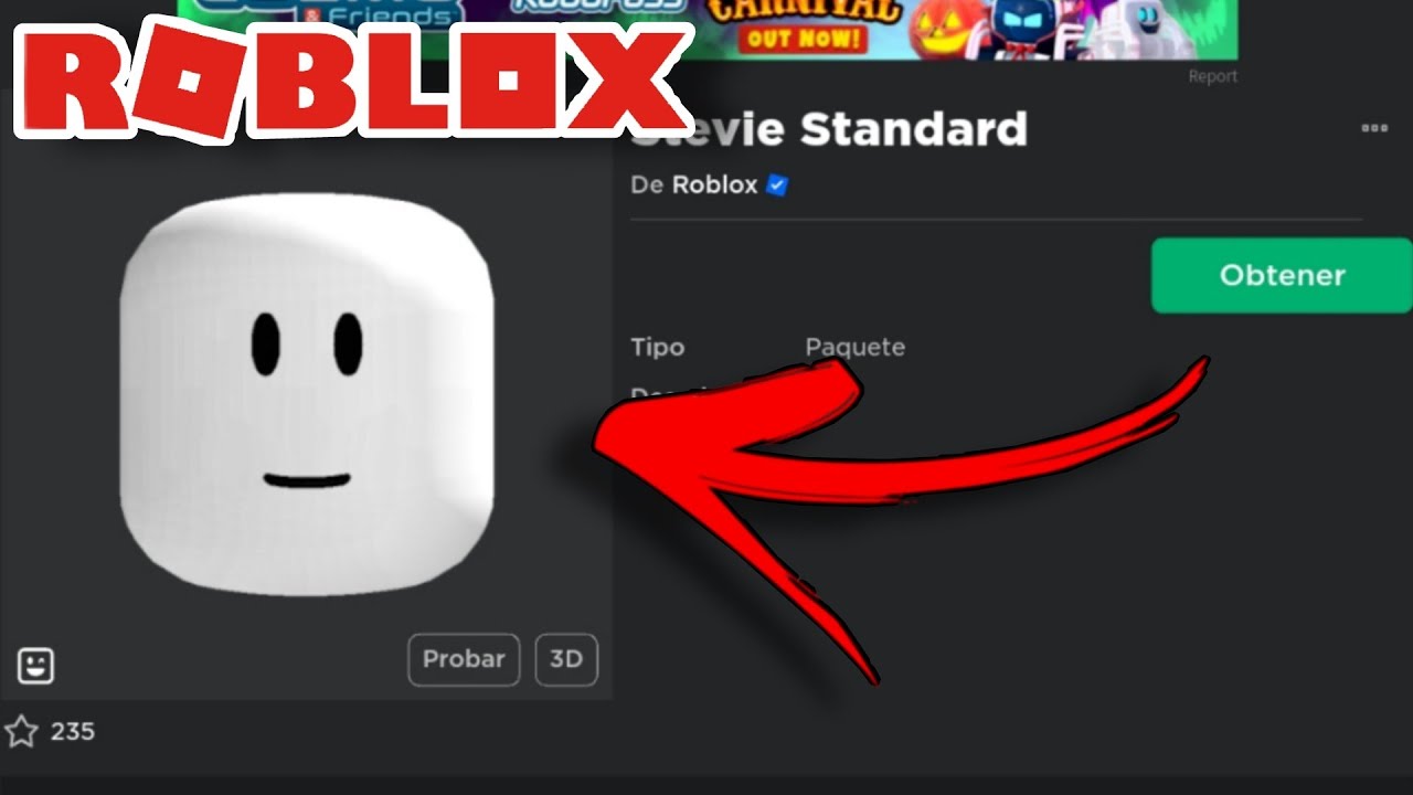 🚨NOVO🚨 Como Ganhar o Rosto Animados [Stevie Standard] Roblox