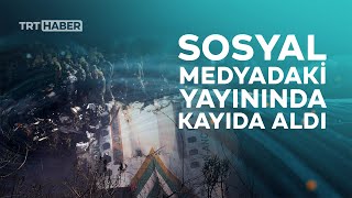 Nepal'de yolcu uçağının düşme anı canlı yayında görüntülendi