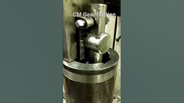 Cutting big Keyway.Od 170mm and tall 265mm. #machanical #gear #shorts #keyway #malaysia #engineerin