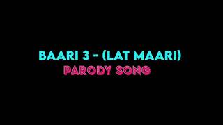 Baari 3 Bilal Saeed Fight Parody Song By Saleem Rafique.