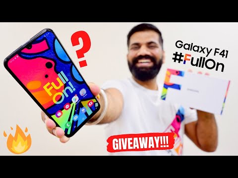 The Galaxy F41 Is Here - Samsung Galaxy F Series #FullOn *GIVEAWAY*🔥🔥🔥