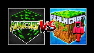 Minicraft 3 VS Realm Craft (Which Game Is BETTER???) screenshot 2
