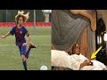 هكذا يعيش تشافي سيمونز الطفل الأغنى في العالم, ذو الأربعة عشر عاماً والذي يلعب في برشلونة
