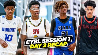 #1 Freshman Plays Like A Young KD | Bryce James Doesn't Miss! | EYBL Day 2 Recap