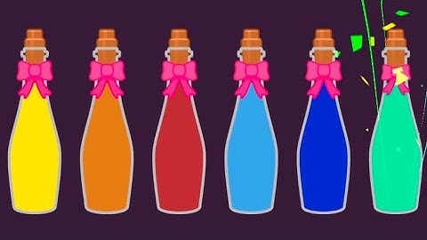 Water color sort, Level 34 - Level 56 #sleeping #relaxing 