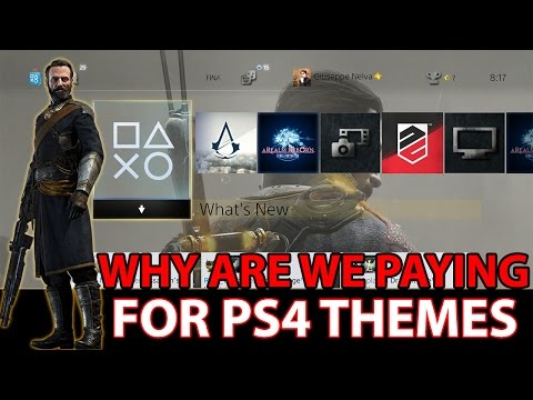 WHY ARE WE PAYING FOR PS4 THEMES