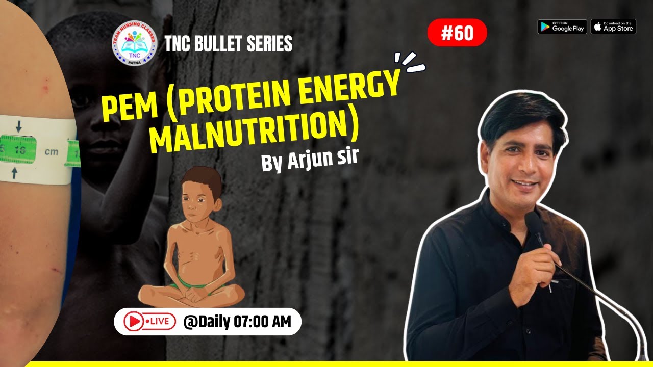 PEM ||TNC Bullet Series #60 | Most Important Topic || Daily 7.00 AM || NURSING EXAM