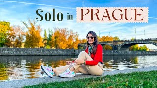 Prague Travel Vlog | Indian Girl Travelling SOLO in Prague | 2Day Itinerary, Where To Eat & more