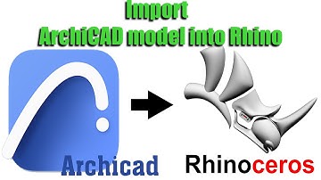 ArchiCAD to Rhino: Importing 3D Models Quickly