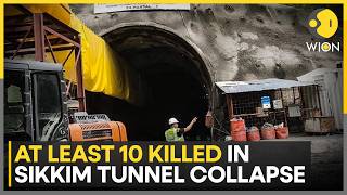 Sikkim Tunnel Collapse Landslide Suspected to Have Triggered a Gas Leak in Samardung Tunnel WION