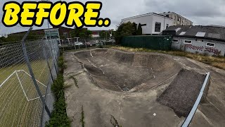 NEGLECTED For YEARS! Helping My Old Youth Centre Reopen Derelict SKATEPARK screenshot 5