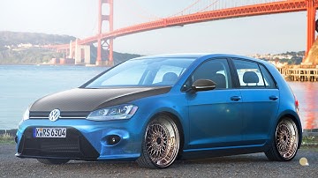 Photoshop Virtual Tuning - Volkswagen Golf 7 | #1