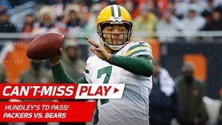 Brett Hundley's Aaron Rodgers-like DIME TD Pass! | Can't-Miss Play | NFL Wk 10