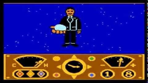 Atari 8-bit The Eidolon (Lucasfilm Games) ending