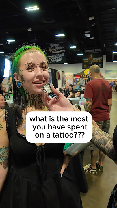 What is most you have spent on a tattoo?…What’s the most you would spend?..#tattoo #tattoos