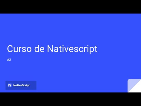 Video: ¿Cómo creo una aplicación NativeScript?