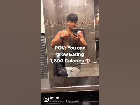 Build muscle Eating under 1,800 calories? 🤨 