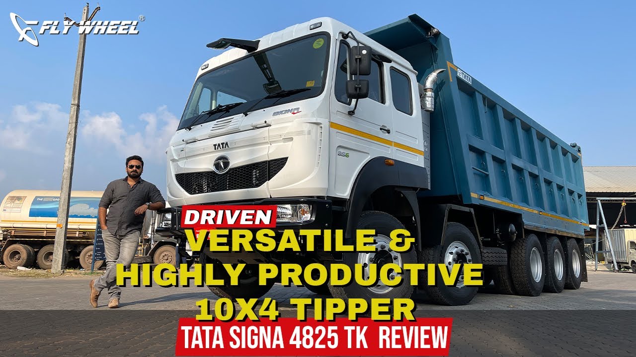 Tata Signa 4825.TK Commercial Vehicle Review | Flywheel by
