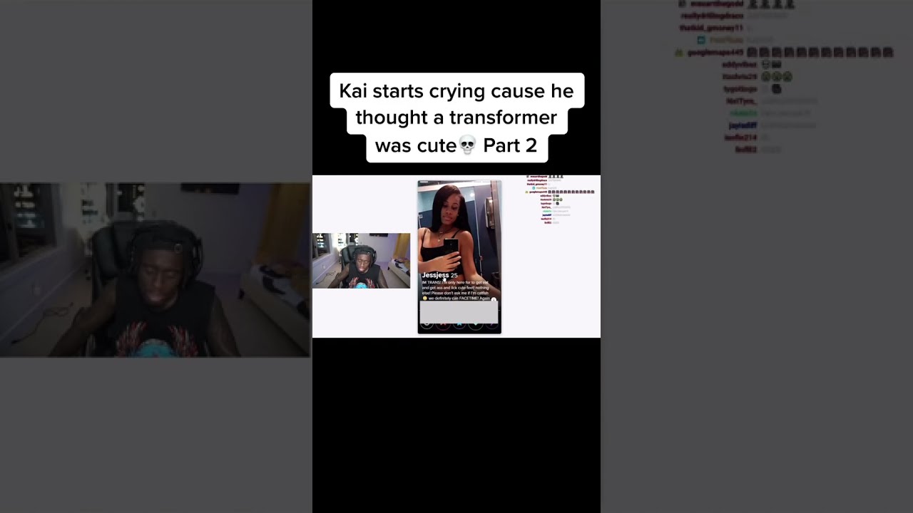 Kai Cenat Starts CRYING Because He Thought A Trans Was Cute Pt 2 