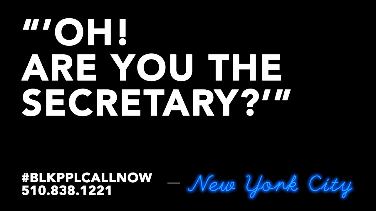 Black People Call Now: New York