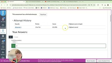 Math Class Canvas Tour
