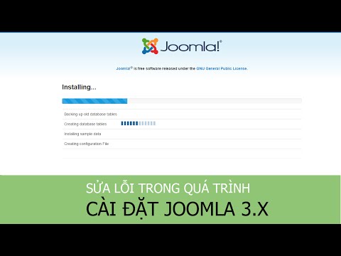 Sửa lỗi tại bước Creating database tables khi cài đặt Joomla 3.x trên XAMPP