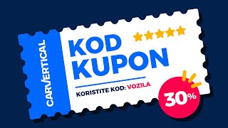 carVertical 30% Kupon i Kod za Popust: VOZILA