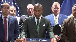 Mayor Eric Adams Makes Public Safety and Retail TheftRelated Announcement