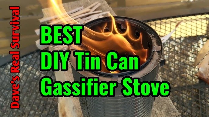 Simple Tin Can Stove – Mother Earth News