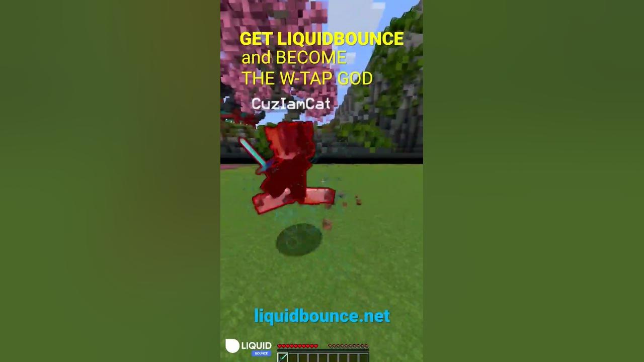 W-Tap Reach Fake Lag on #mmc #minemen #minemenclub w/ #liquidbounce #hackclient #pvp #minecraft