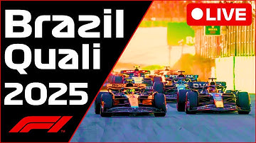 🔴F1 LIVE - Brazil GP QUALI - Commentary + Live Timing