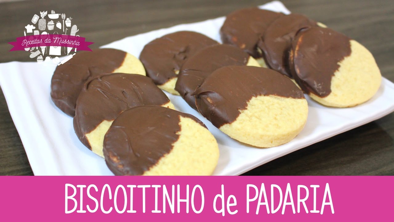BISCOITINHO DE PADARIA EPISÓDIO 250 RECEITAS DA MUSSINHA