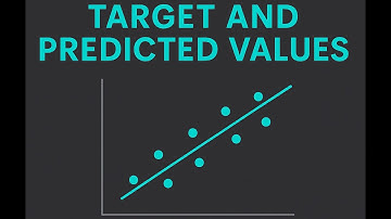 Lecture 16: Machine Learning: Regression Analysis: Target and Predicted Values