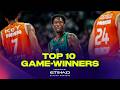 Top 10 GAME-WINNERS of the Season | LAST-SECOND SHOTS AND LEGENDARY REACTIONS | EuroLeague 2025-26