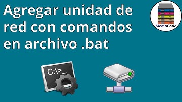 Como conectar una unidad de red con comandos en archivo .bat
