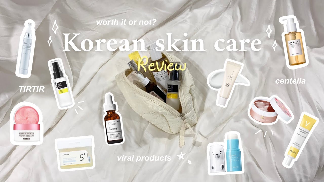Korean skin care review | تقييم أشهر منتجات العناية الكورية 🛁✨