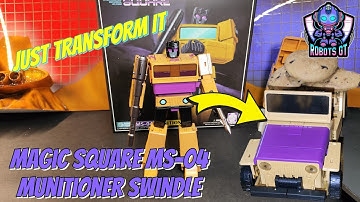 Magic Square ms-04 Munitioner Swindle- Just Transform It to Jeep