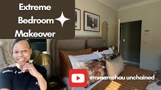 EXTREME BEDROOM MAKEOVER|| A bold Modern design|| @MmaMohau || #roadto10k ||#sayoutubers|