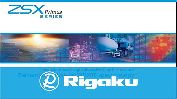 Rigaku ZSX Primus Series WDXRF spectrometers