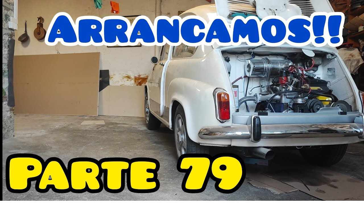 Arrancar y lavar Seat 600 E. Lo saco de paseo! Parte 79. #rust #fiat600