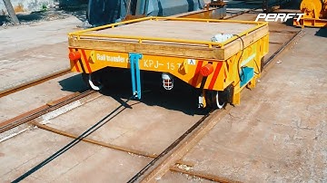 Capacity 15 tons Cable reel power Rail transfer trolley
