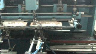 Glass bottle printing machine