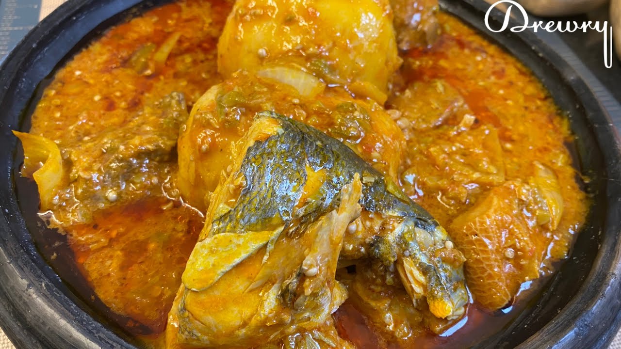 MA RECETTE FACILE DE SAUCE GOMBO NON GLUANTE | GHANA