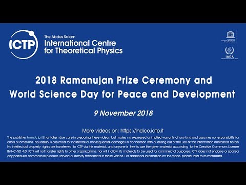 2018 Ramanujan Prize