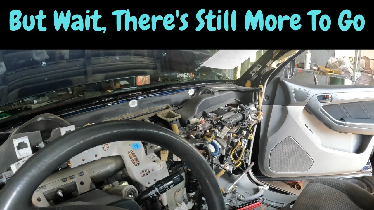 4th Gen 4runner Evaporator Replacement Part 1 - YouTube